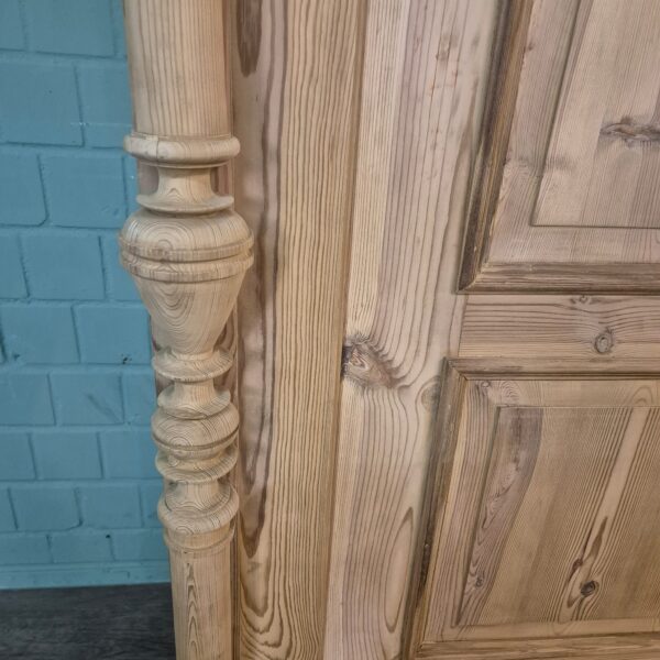 Wardrobe Gründerzeit 1880 Pine - Image 8