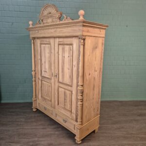 Wardrobe Gründerzeit 1880 Pine