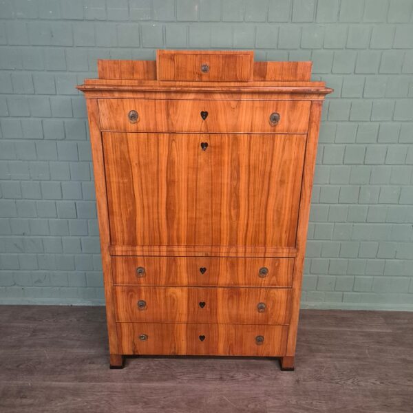 Secretary Biedermeier 1820 Cherry Wood - Image 3