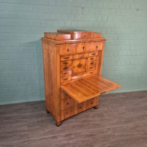 Secretary Biedermeier 1820 Cherry Wood