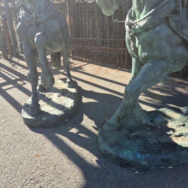 Statues Horses Bronze 2,08 m - Image 21