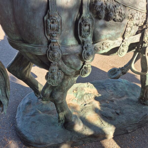Statues Horses Bronze 2,08 m - Image 27