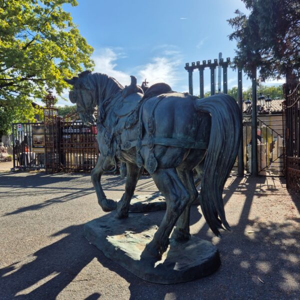 Statues Horses Bronze 2,08 m - Image 6