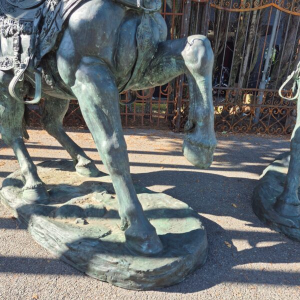 Statues Horses Bronze 2,08 m - Image 25