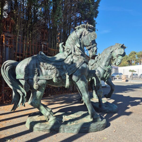 Statues Horses Bronze 2,08 m - Image 5