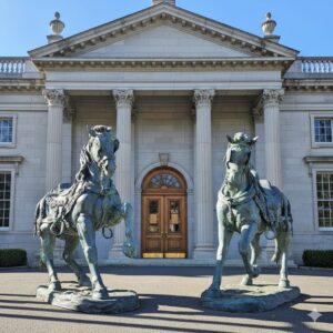 Statues Horses Bronze 2,08 m