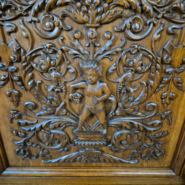 Kitchen Cabinet, Gründerzeit 1880 Eiche - Image 10