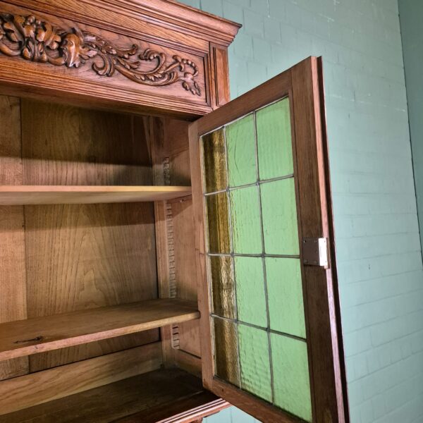 Kitchen Cabinet, Gründerzeit 1880 Eiche - Image 15