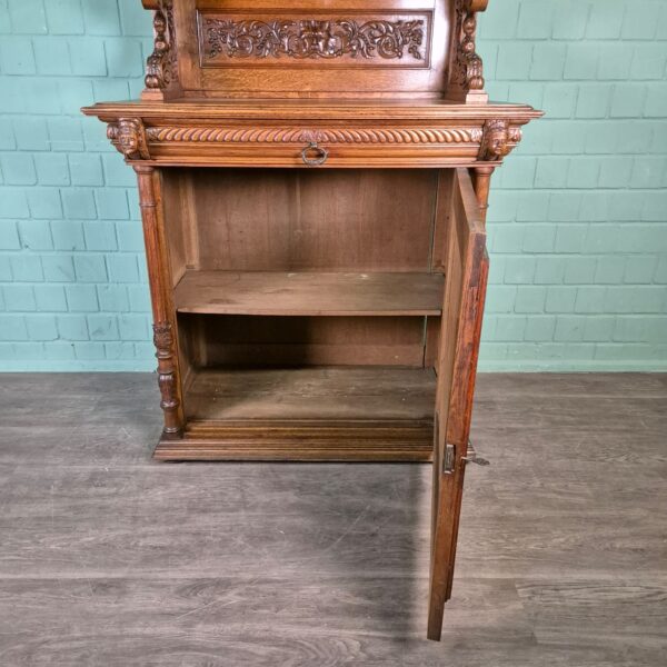 Kitchen Cabinet, Gründerzeit 1880 Eiche - Image 18