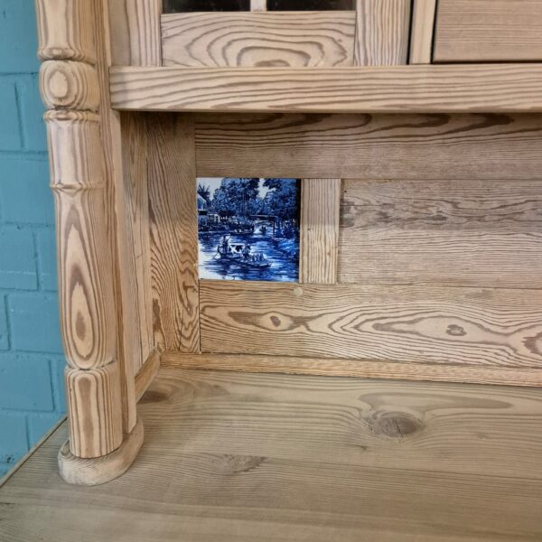 Kitchen Cabinet Jugendstil 1900 Pine - Image 8