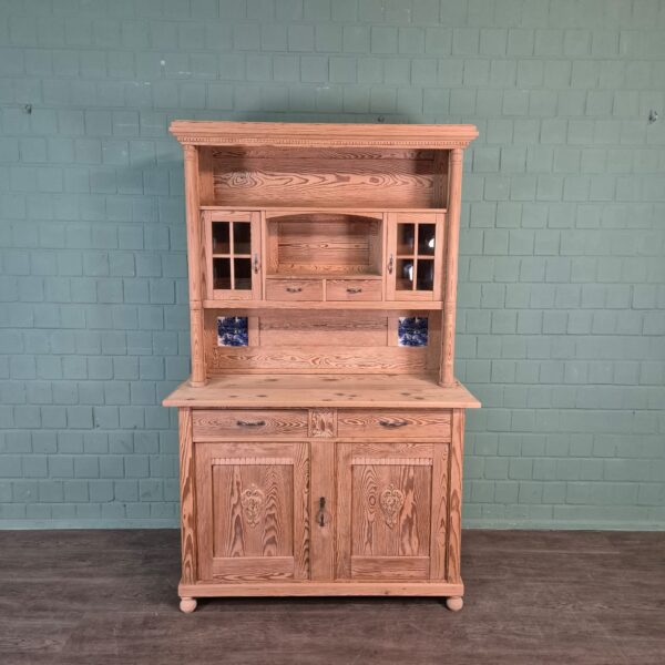 Kitchen Cabinet Jugendstil 1900 Pine - Image 3