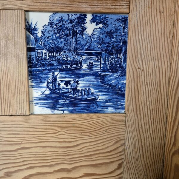 Kitchen Cabinet Jugendstil 1900 Pine - Image 10