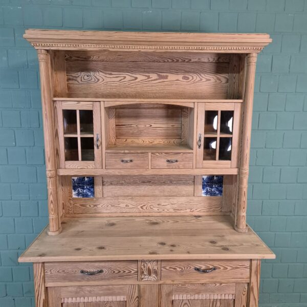 Kitchen Cabinet Jugendstil 1900 Pine - Image 5