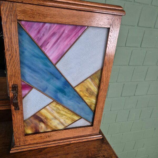 Cabinet Art-Deco 1930 Oak - Image 10