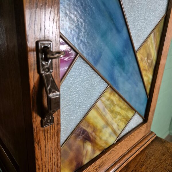 Cabinet Art-Deco 1930 Oak - Image 9