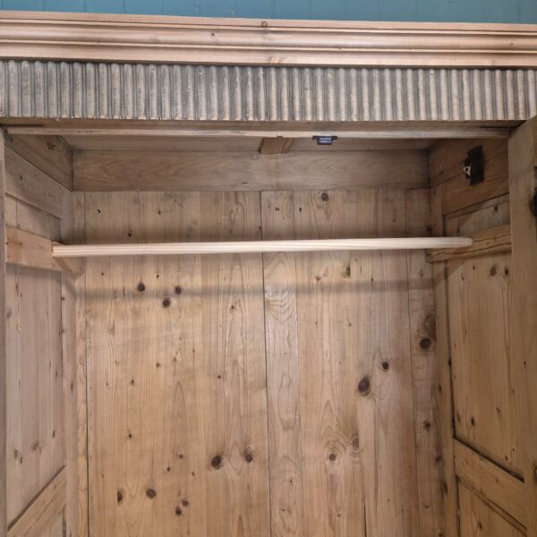 Wardrobe Jugendstil 1910 Pine - Image 12