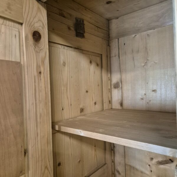 Wardrobe Jugendstil 1910 Pine - Image 11