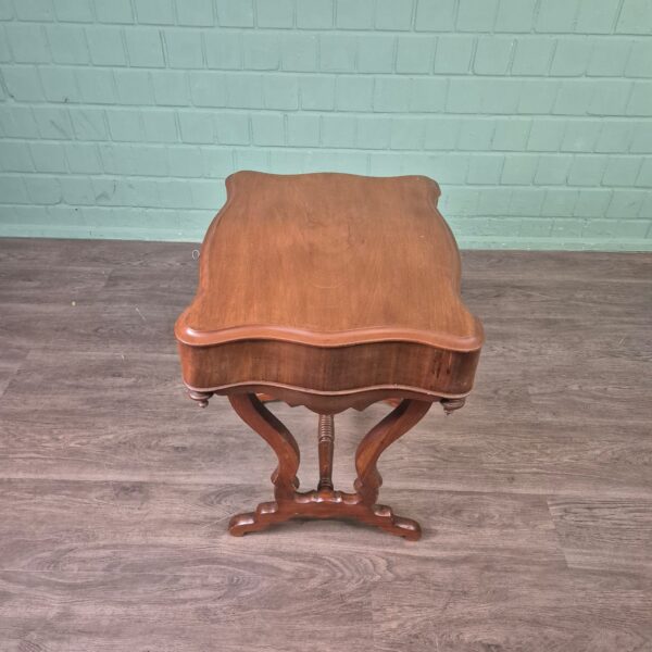 Sewing Table Biedermeier 1850 Mahogany - Image 7