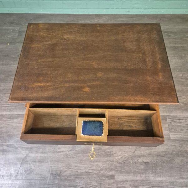 Sewing Table Gründerzeit 1880 Oak - Image 8