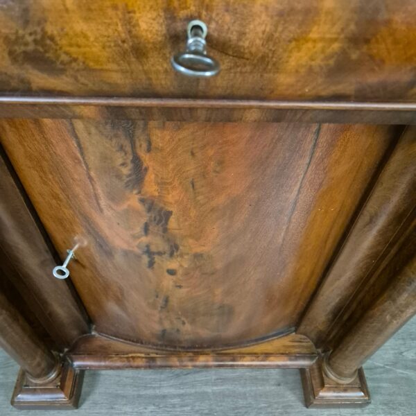 Mirror with Console Biedermeier 1820 Mahogany - Image 9