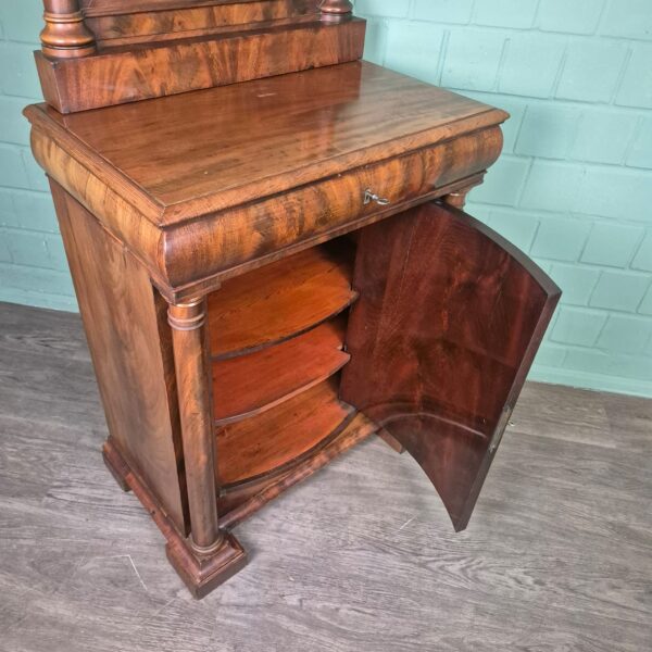 Mirror with Console Biedermeier 1820 Mahogany - Image 18