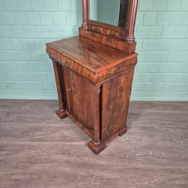 Mirror with Console Biedermeier 1820 Mahogany - Image 13