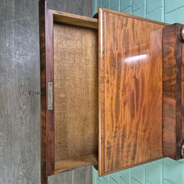 Mirror with Console Biedermeier 1820 Mahogany - Image 17