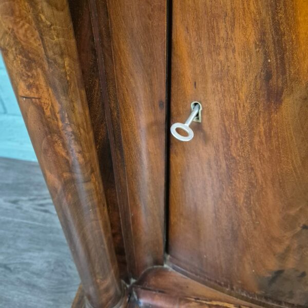 Mirror with Console Biedermeier 1820 Mahogany - Image 10