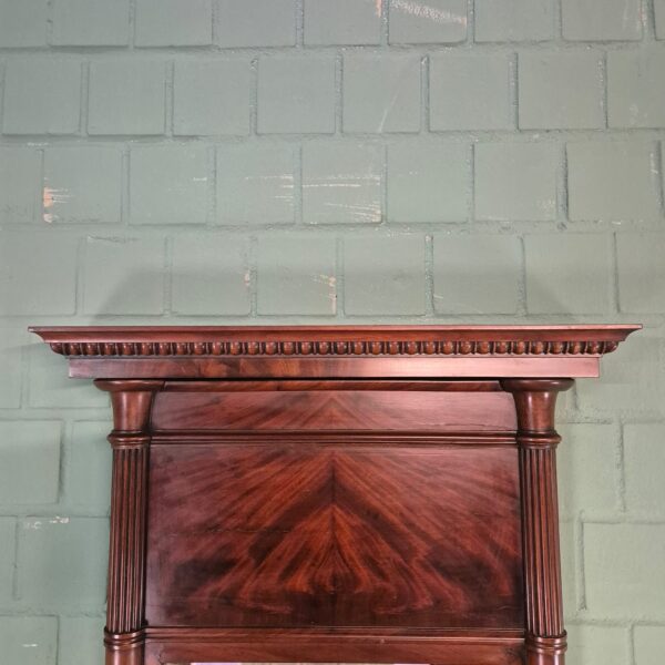 Mirror with Console Biedermeier 1820 Mahogany - Image 15
