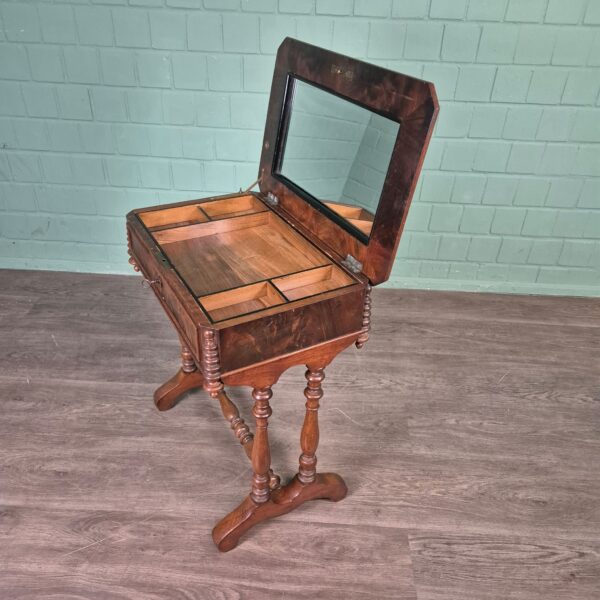 Sewing Table Gründerzeit 1880 Walnut - Image 7