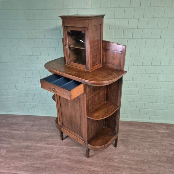 Kitchen Cabinet Jugendstil 1920 Oak - Image 10