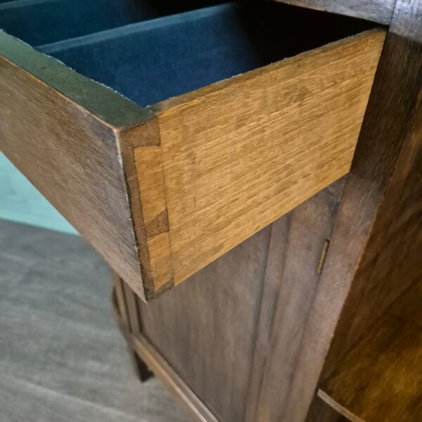 Kitchen Cabinet Jugendstil 1920 Oak - Image 13