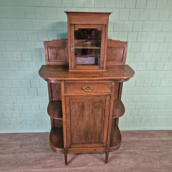 Kitchen Cabinet Jugendstil 1920 Oak - Image 3
