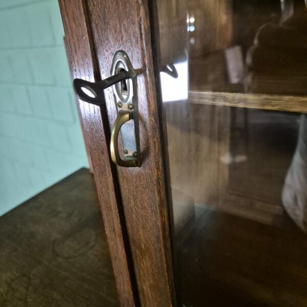 Kitchen Cabinet Jugendstil 1920 Oak - Image 5