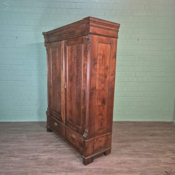Wardrobe Gründerzeit 1880 Oak - Image 4