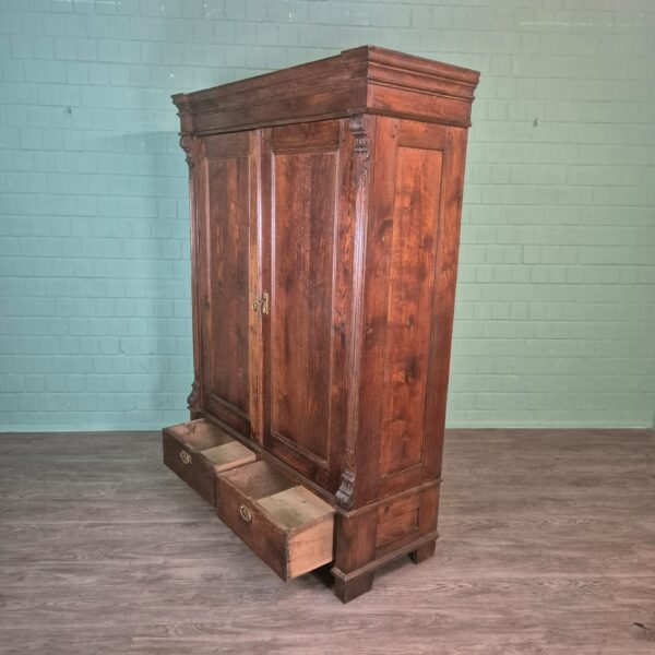 Wardrobe Gründerzeit 1880 Oak - Image 13