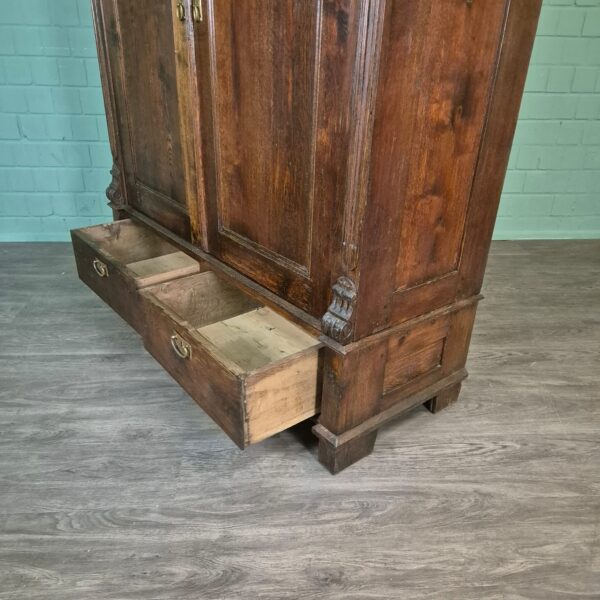 Wardrobe Gründerzeit 1880 Oak - Image 14