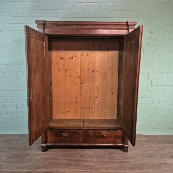 Wardrobe Gründerzeit 1880 Oak - Image 9