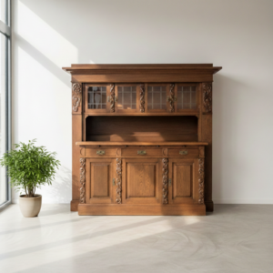 Kitchen Cabinet Jugendstil 1910 Oak