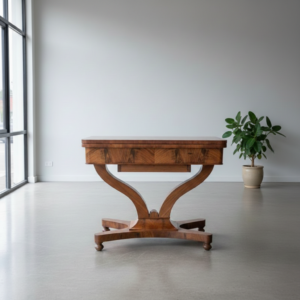 Folding Table Biedermeier 1820 Mahogany