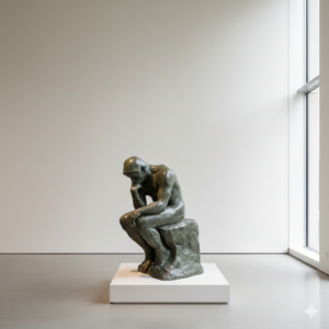 Statue The Thinker Bronze 1,25 m