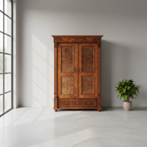 Wardrobe Gründerzeit 1880 Walnut