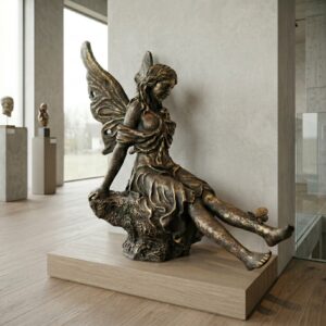 Statue Elf Bronze 0,88 m