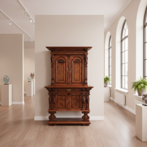 Cabinet Gründerzeit 1880 Walnut