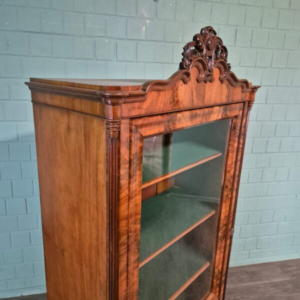 Display Cabinet Biedermeier 1860 Walnut - Image 5
