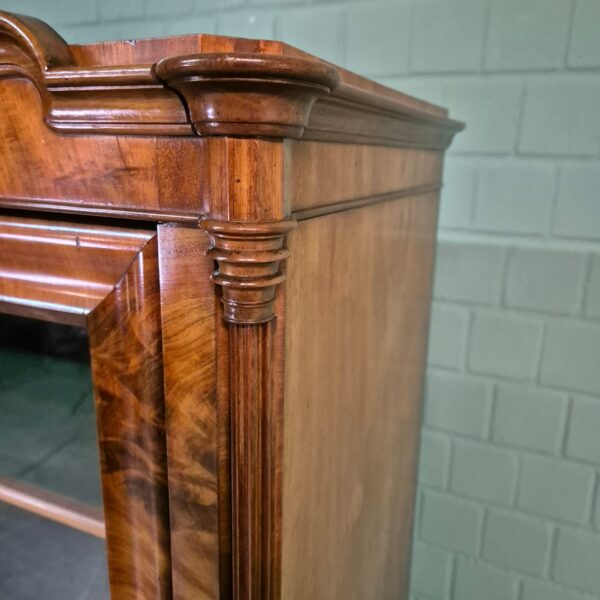 Display Cabinet Biedermeier 1860 Walnut - Image 11
