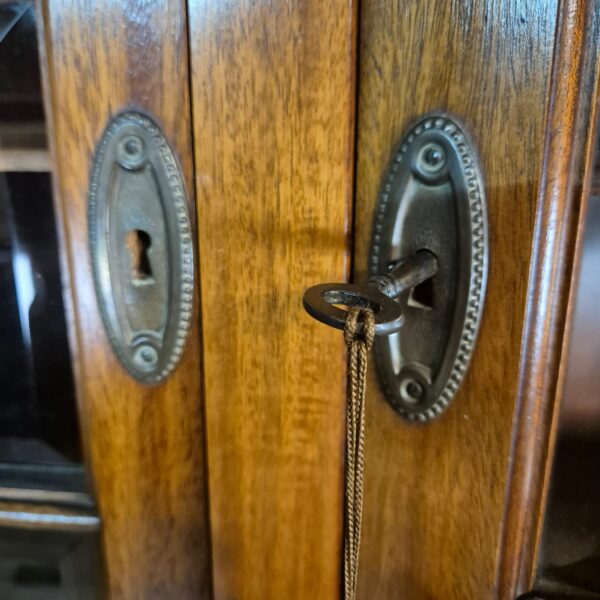 Cabinet Jugendstil 1920 Walnut - Image 11