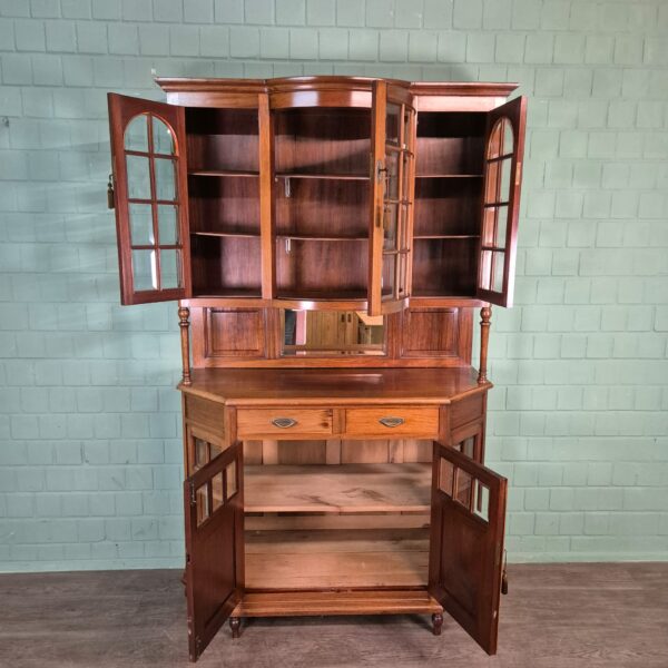 Cabinet Jugendstil 1920 Walnut - Image 12