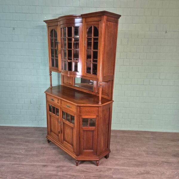 Cabinet Jugendstil 1920 Walnut - Image 4