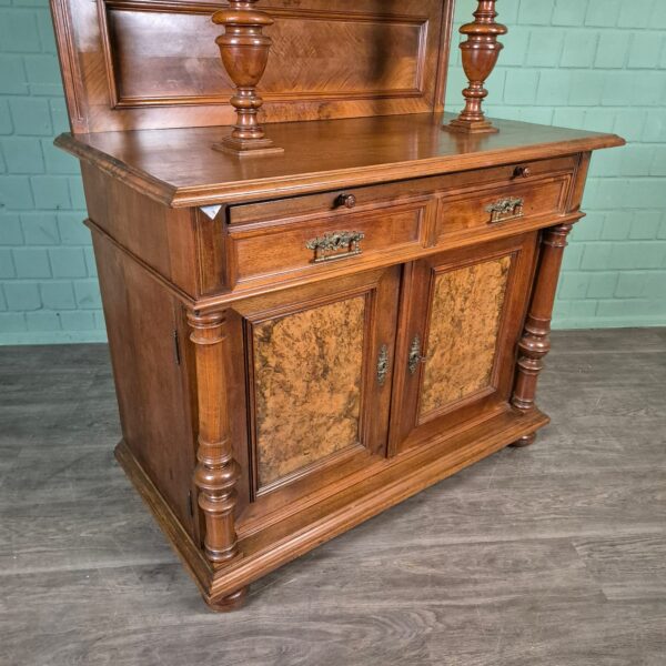Cabinet Gründerzeit 1880 Walnut - Image 6